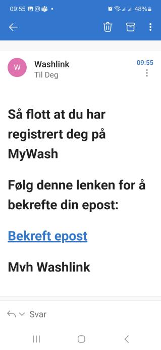 reg4 Startskjerm